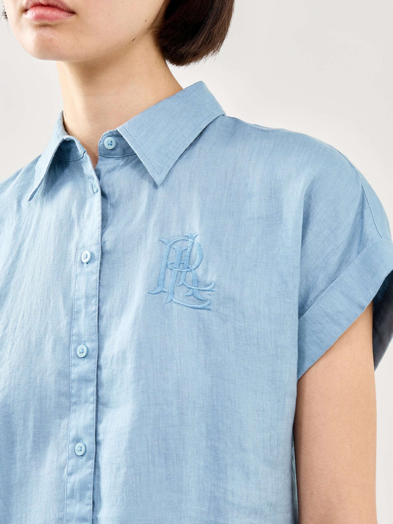 Short Sleeve Shirt Blue