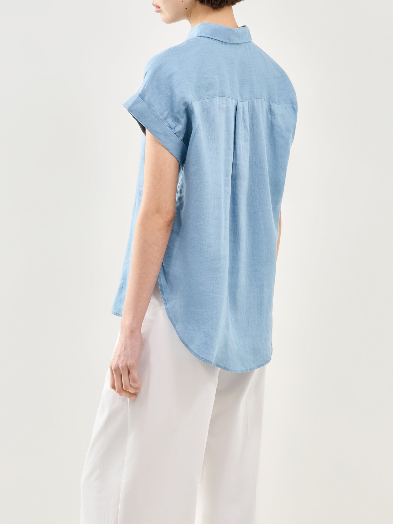 Short Sleeve Shirt Blue