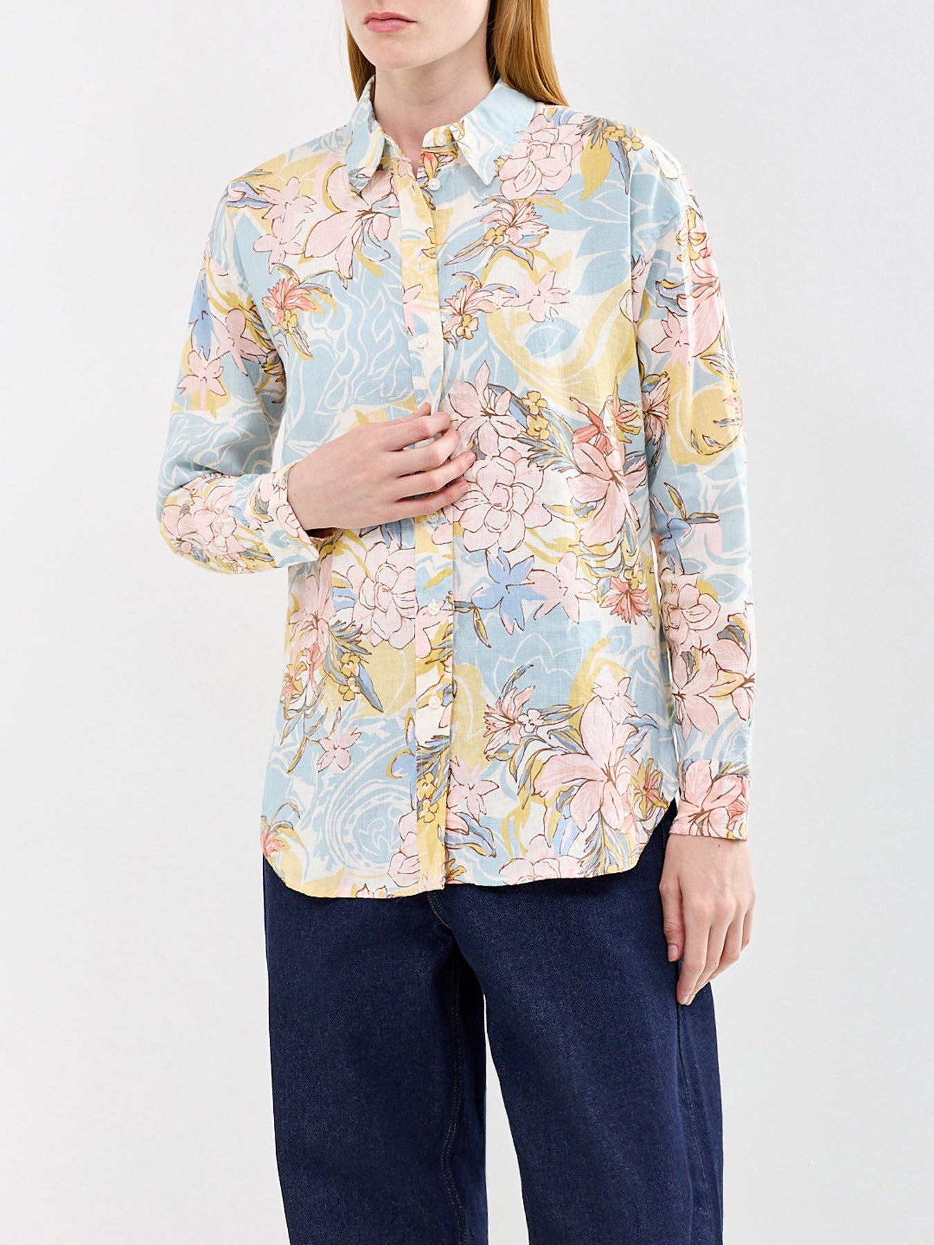 Floral Long Sleeve Shirt