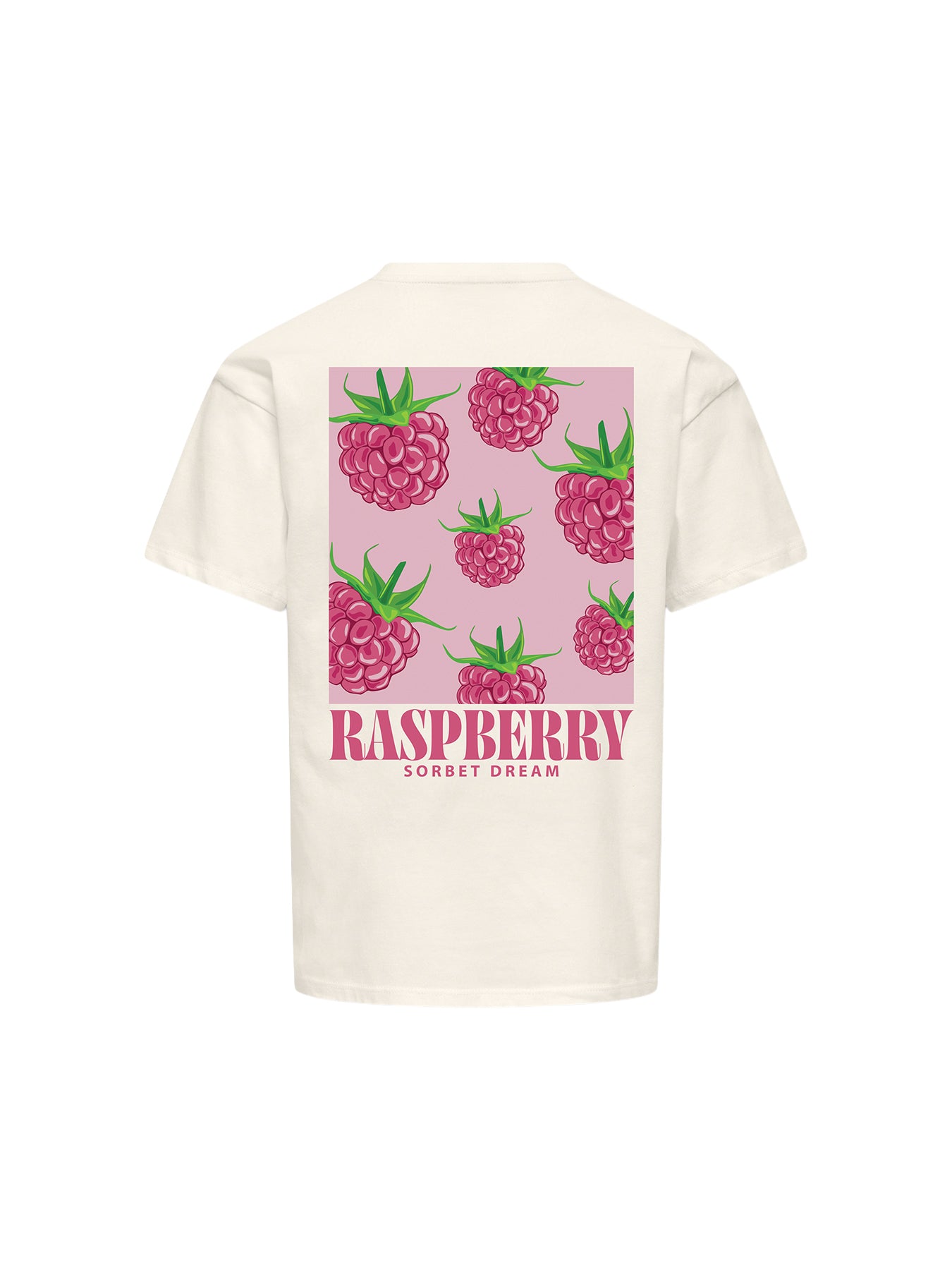 Kids’ Carina Printed Short Sleeve Top White