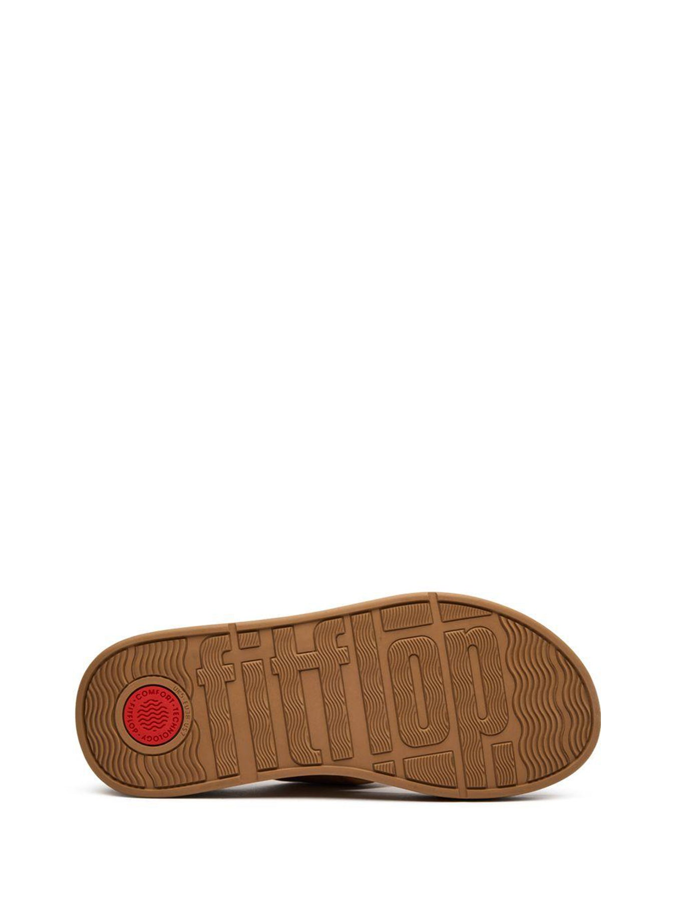 F-Knot Soft Leather Toe-Post Sandals Tan