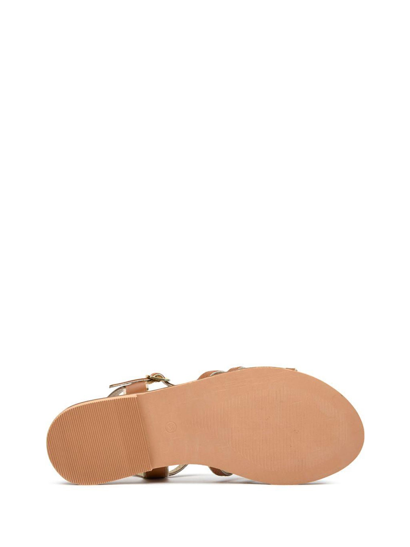 Demi Gladiator Sandals Tan Gold