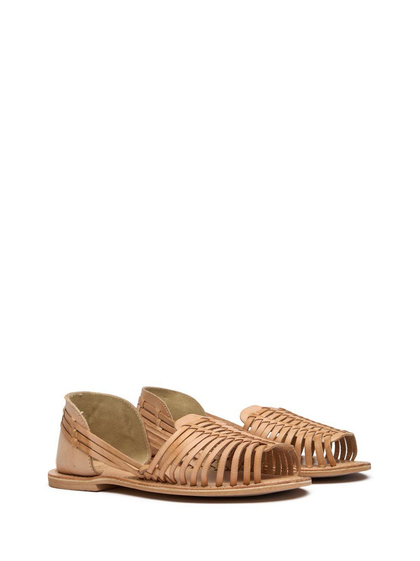 Devin Huarache Sandals Natural