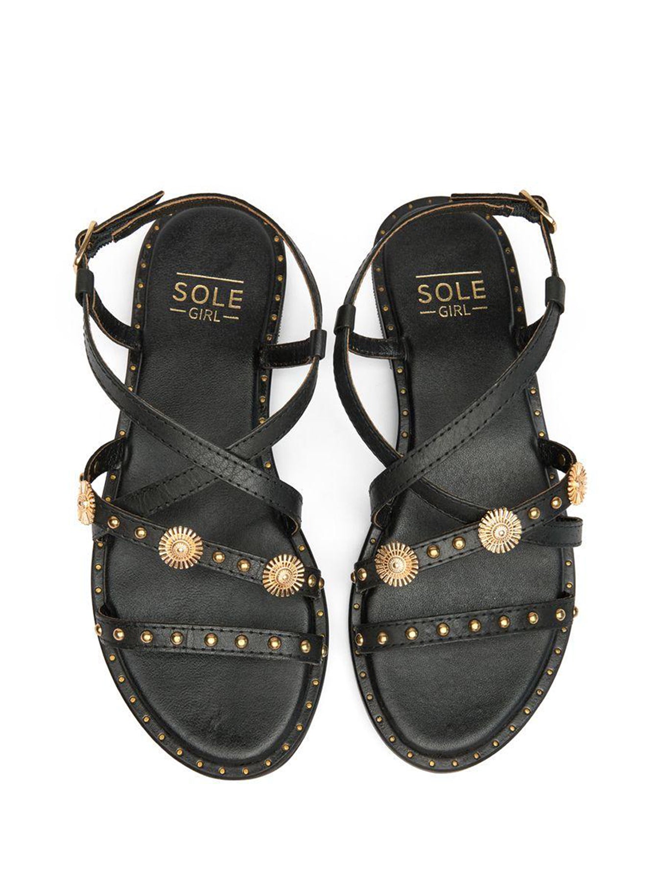 Dream Gladiator Sandals Black