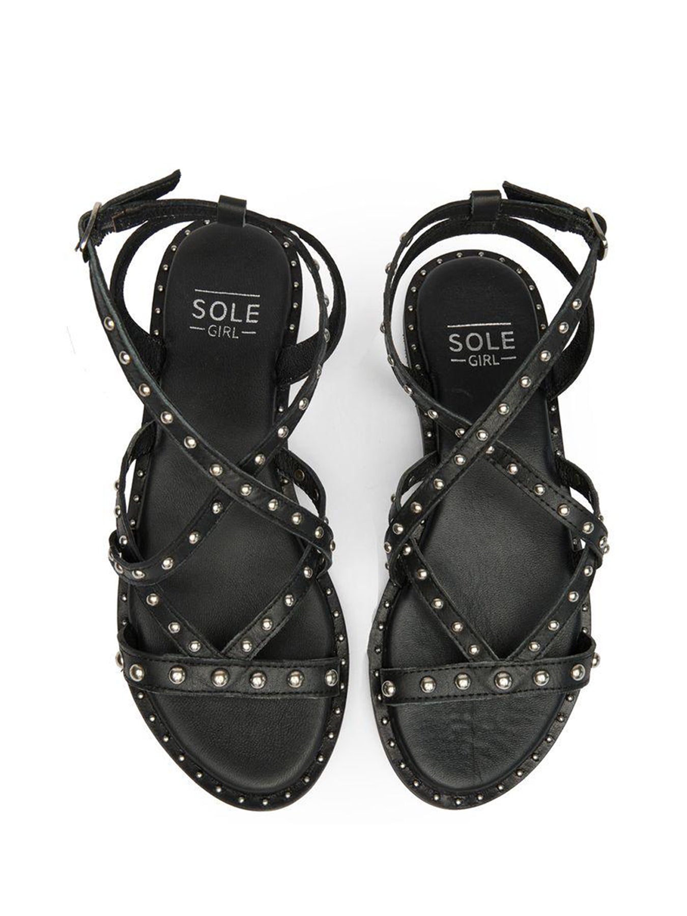 Rach Gladiator Sandals Black