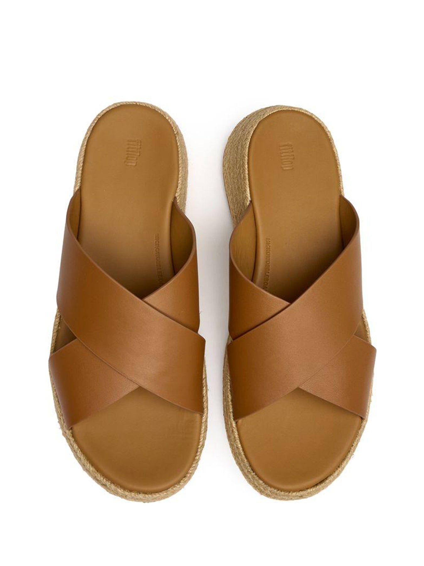 Espadrille Flatform Sandals Tan