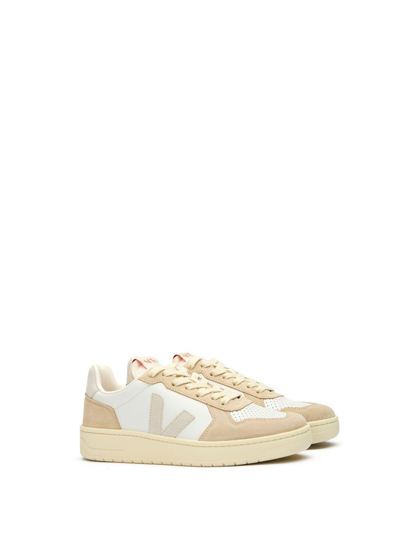 V-82 Leather Trainers White
