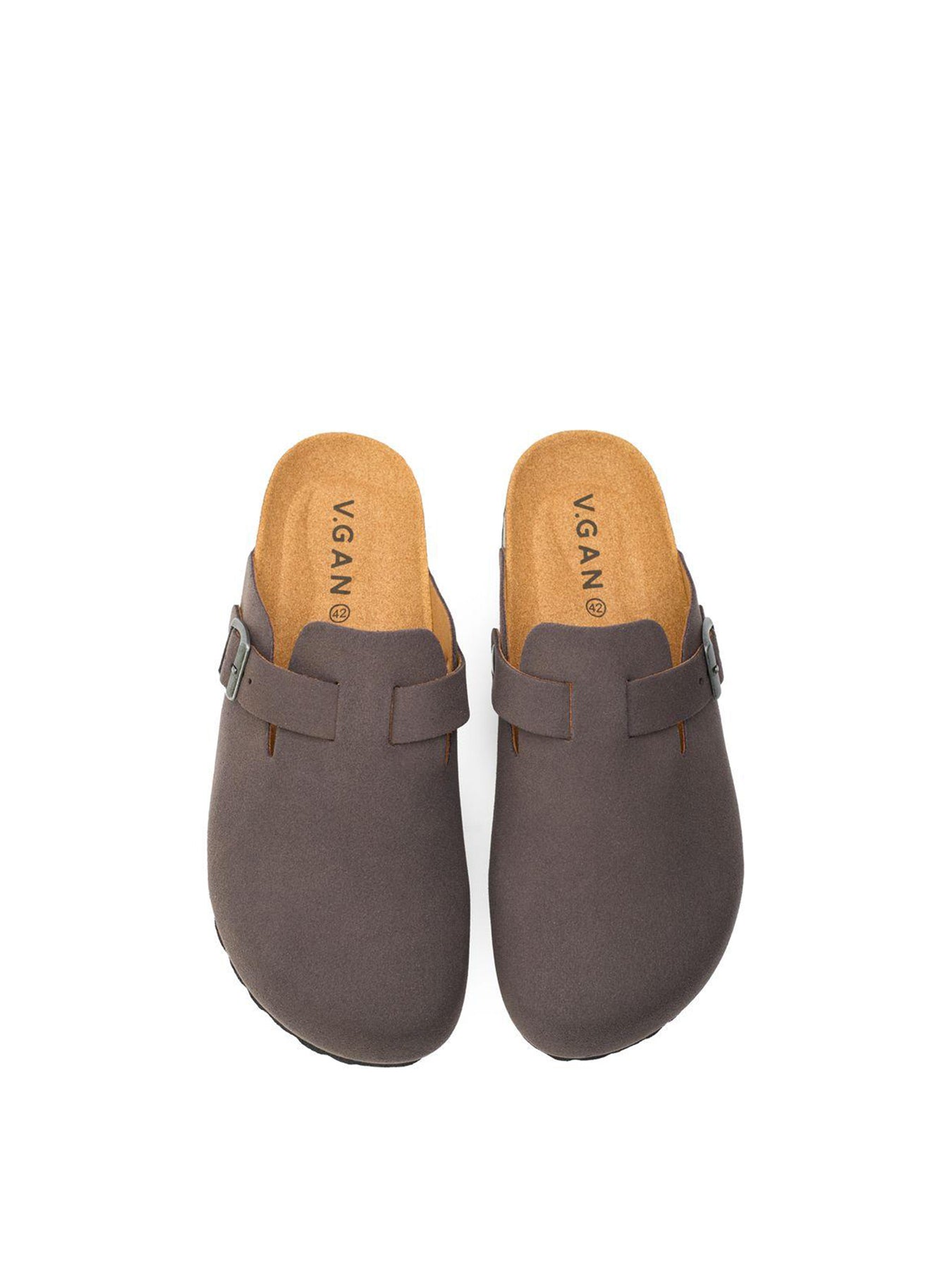 Vegan Taro Comfort Soft Footbed Shoes Grey