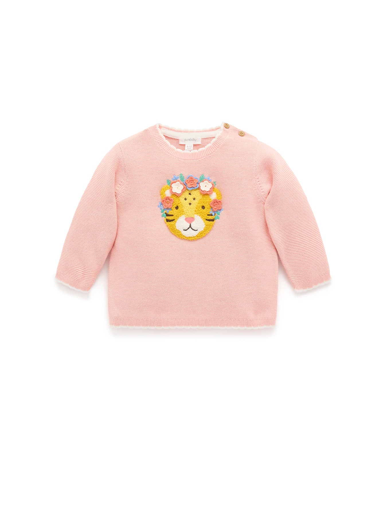 Baby Embroidered Frida Jumper