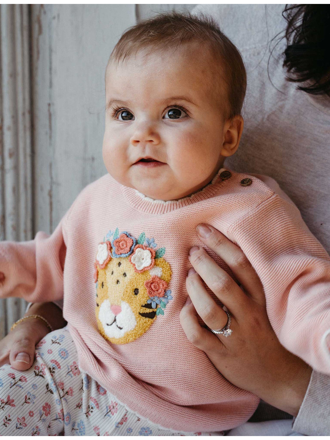 Baby Embroidered Frida Jumper