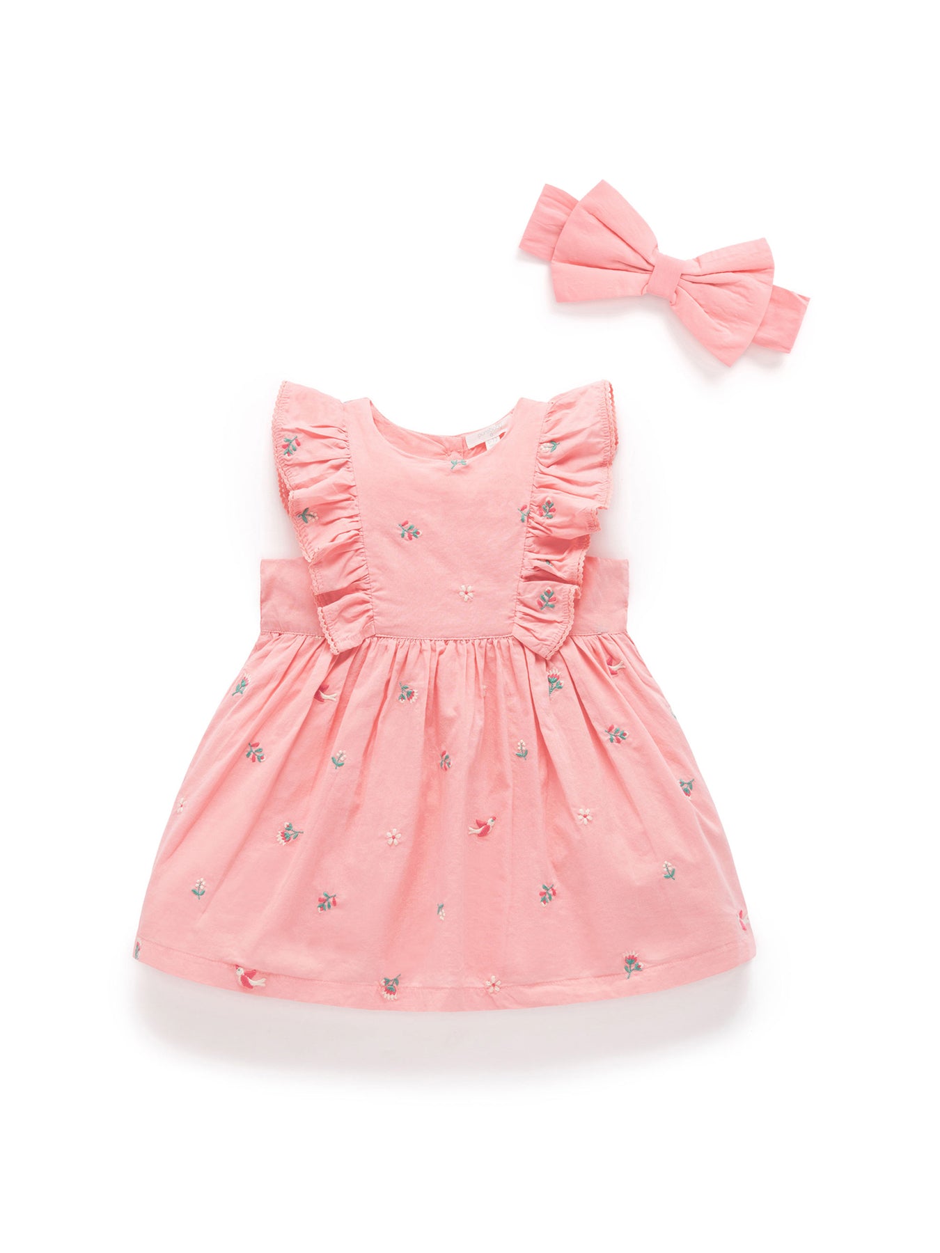Baby Broderie Dress and Headband