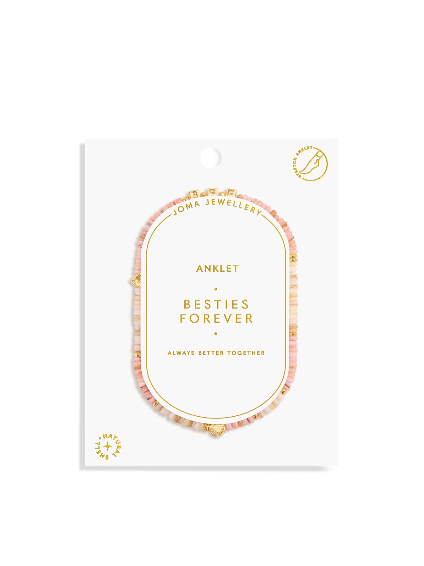 Besties Forever Anklet Multi