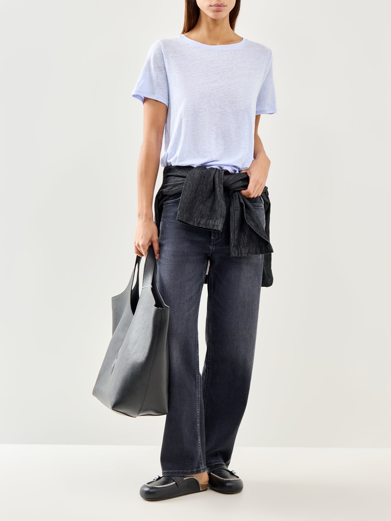 Crew Neck T-Shirt Blue