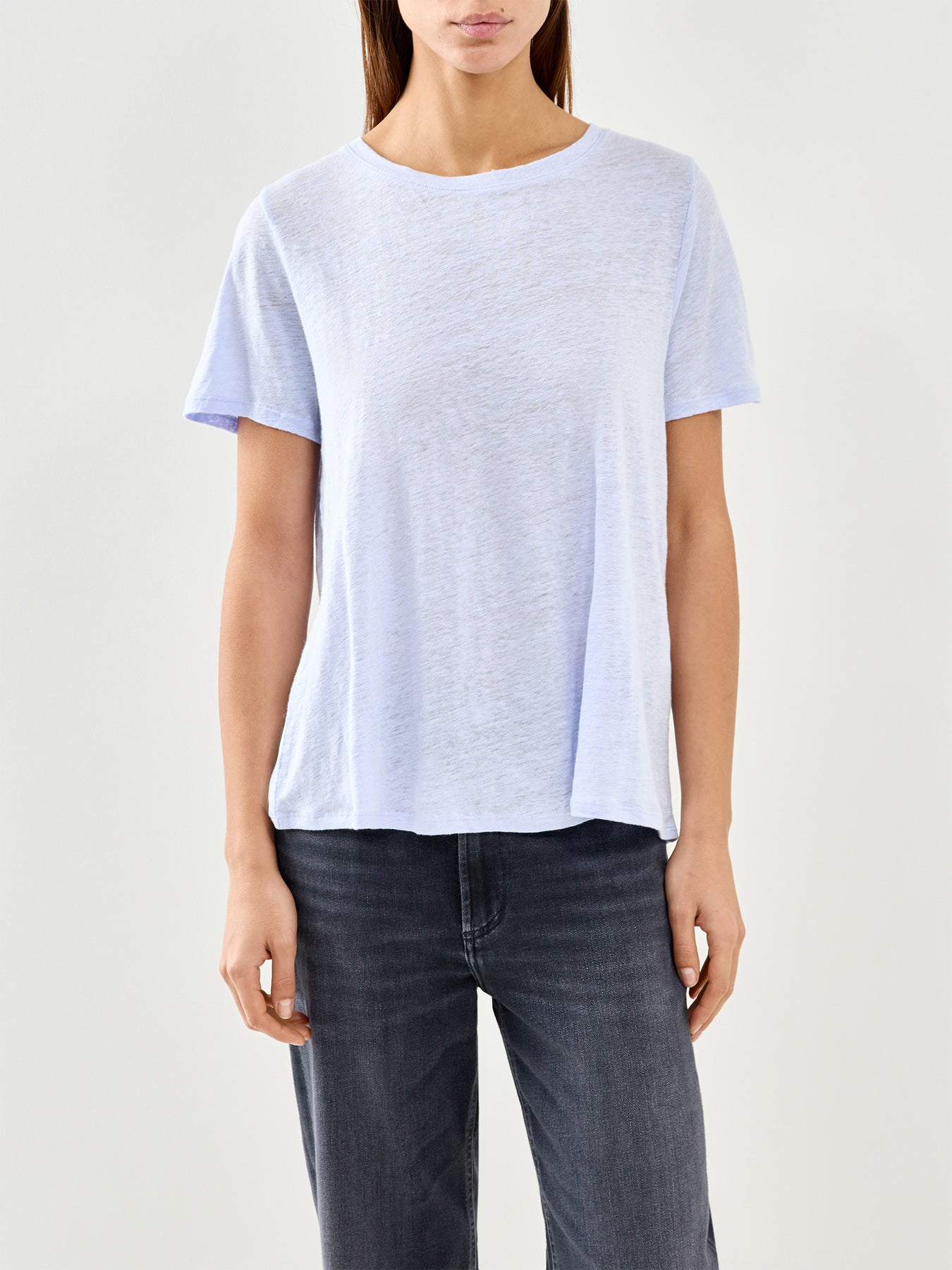 Crew Neck T-Shirt Blue