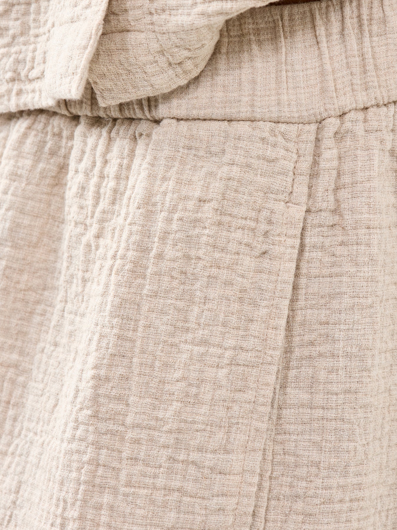 Lantern Ankle Pants Beige
