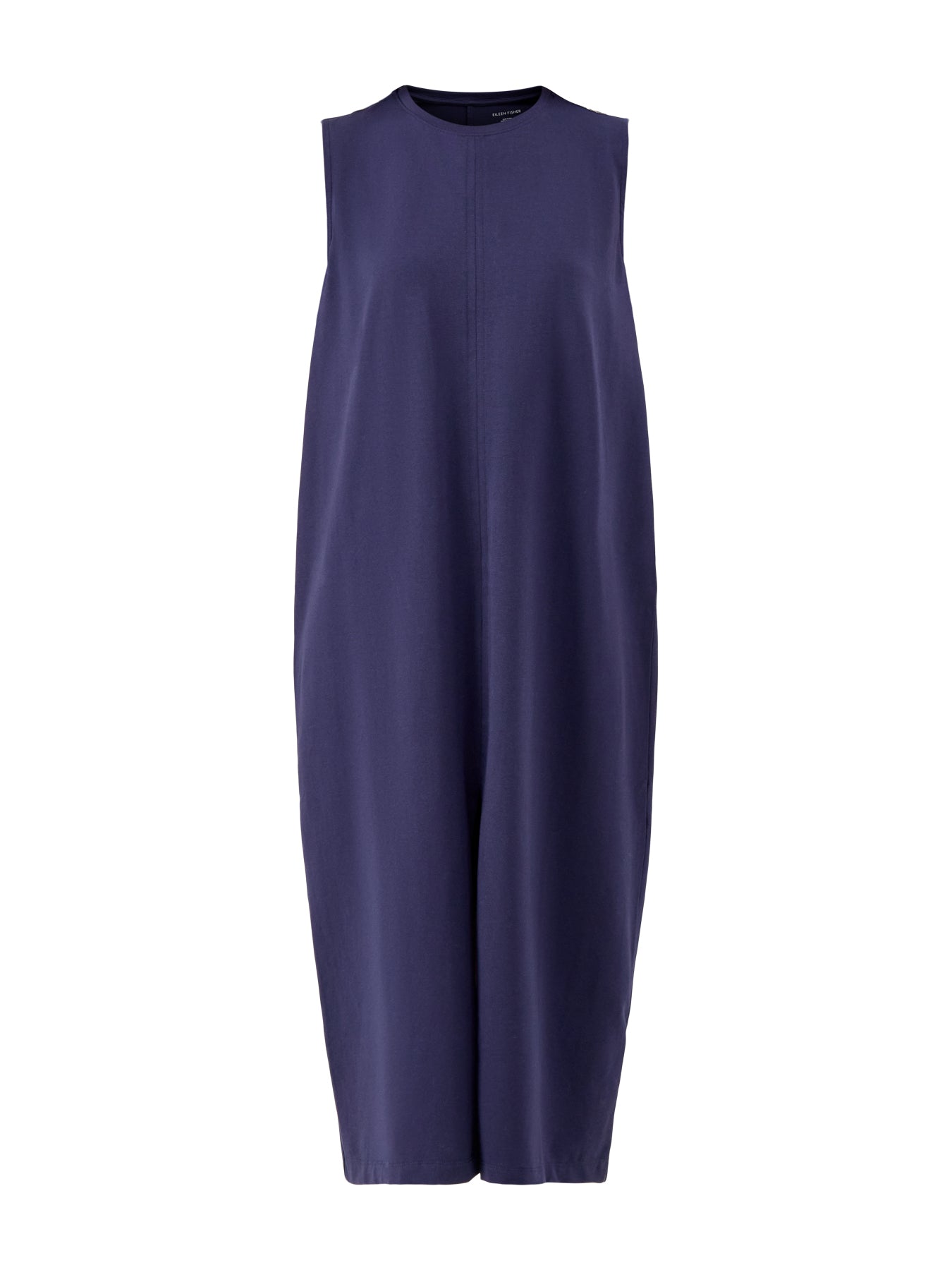 Crew Neck Dress Navy