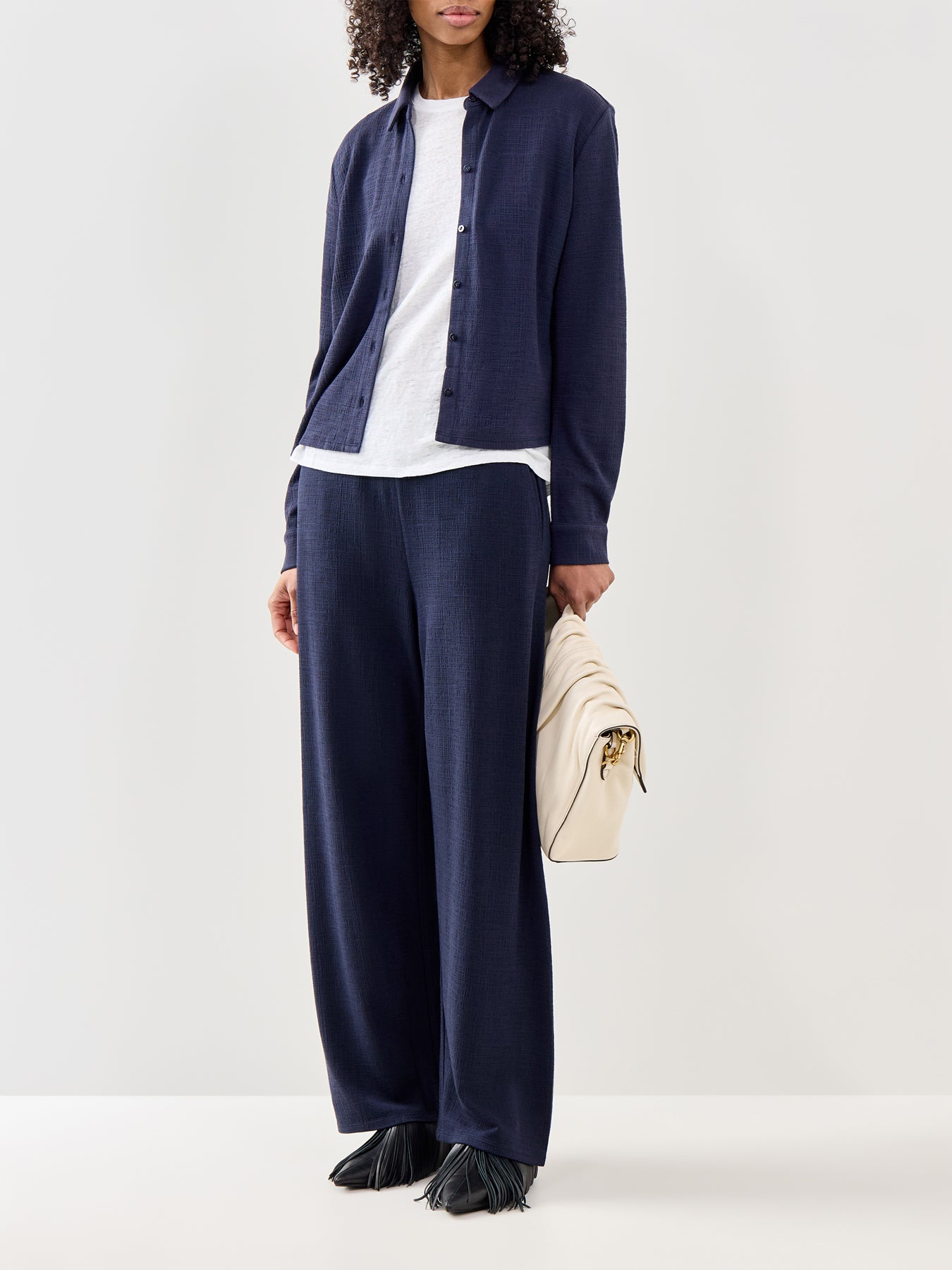 Classic Collar Shirt Navy