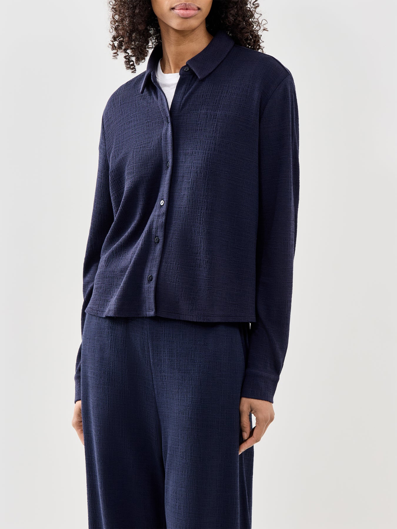 Classic Collar Shirt Navy