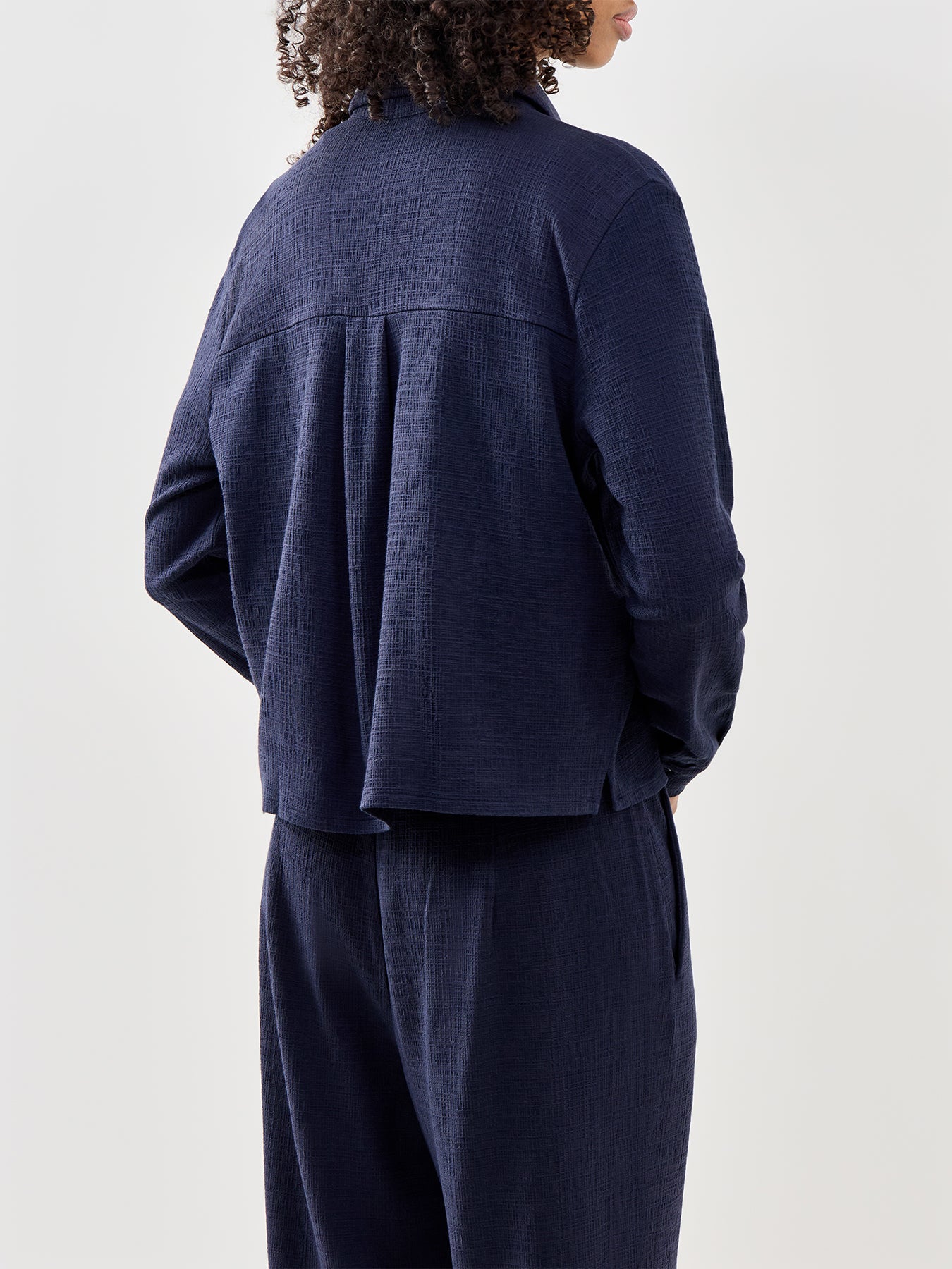Classic Collar Shirt Navy