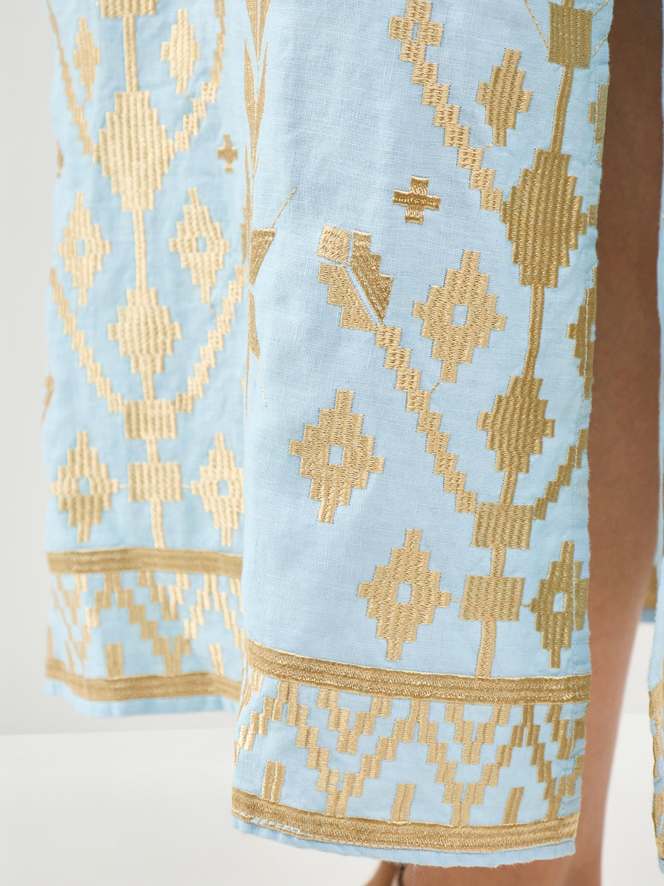 Ios Maxi Shift Dress Blue