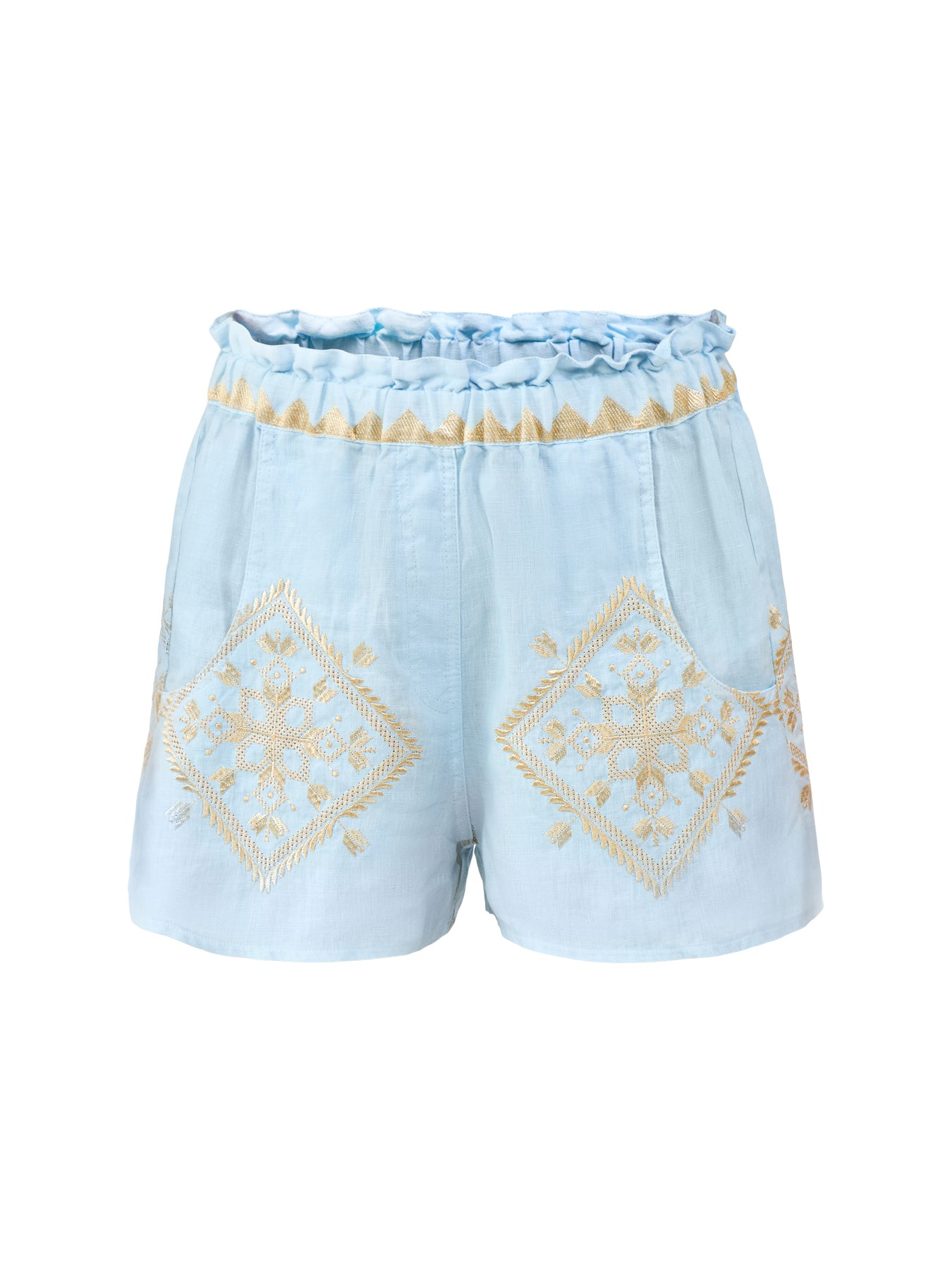 Lefkada Casual Shorts Blue