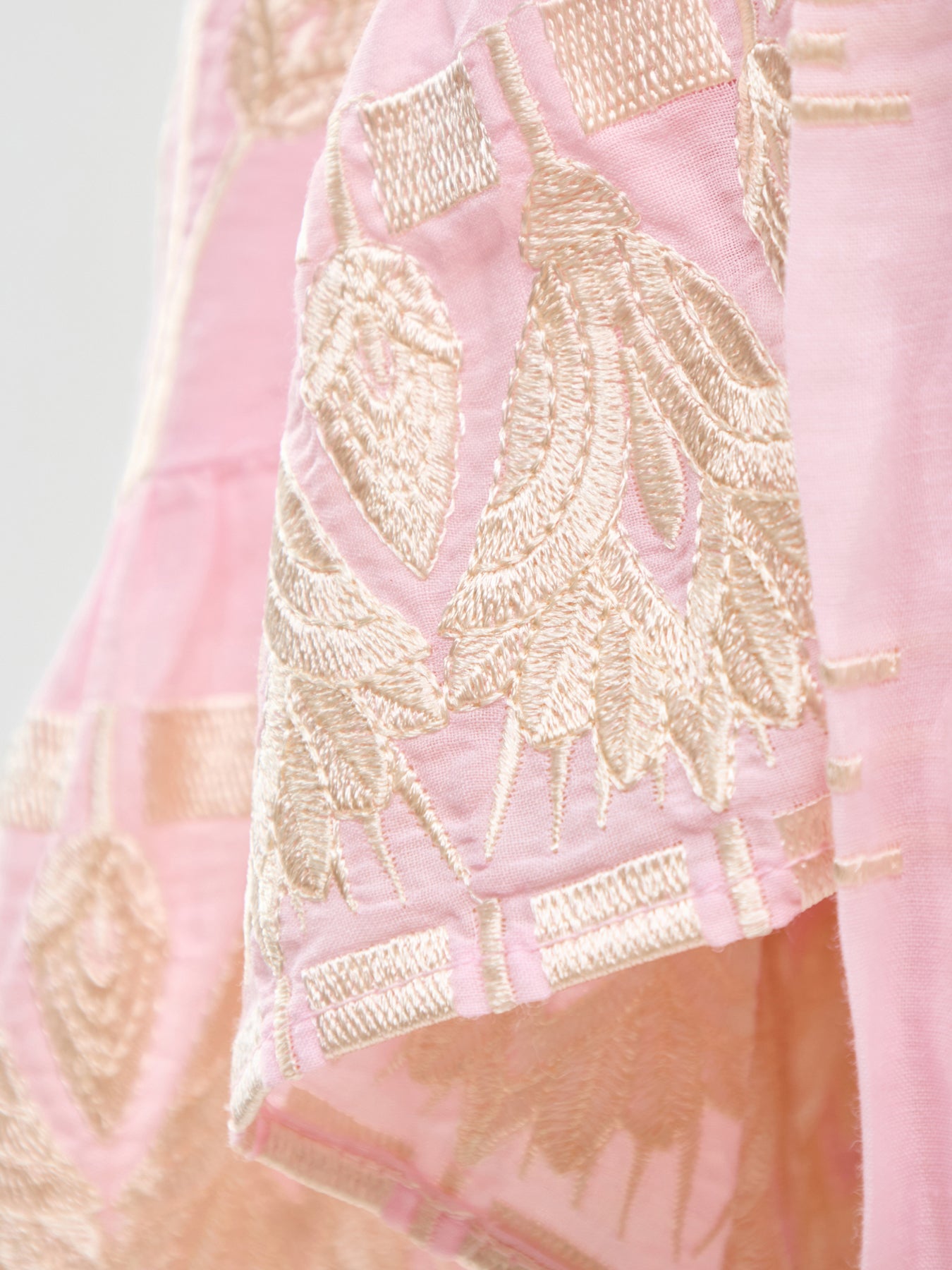 Papyrus Wrap Mini Dress Pink