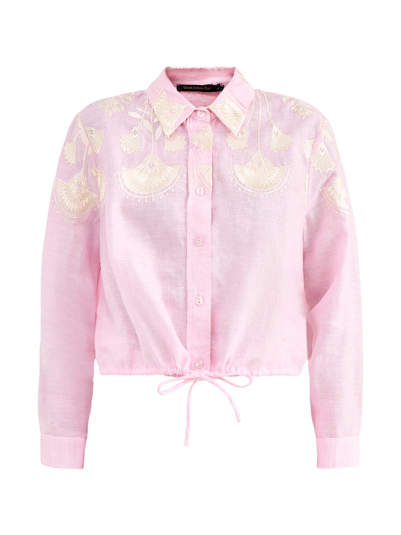 Papyrus Cropped Shirt Pink