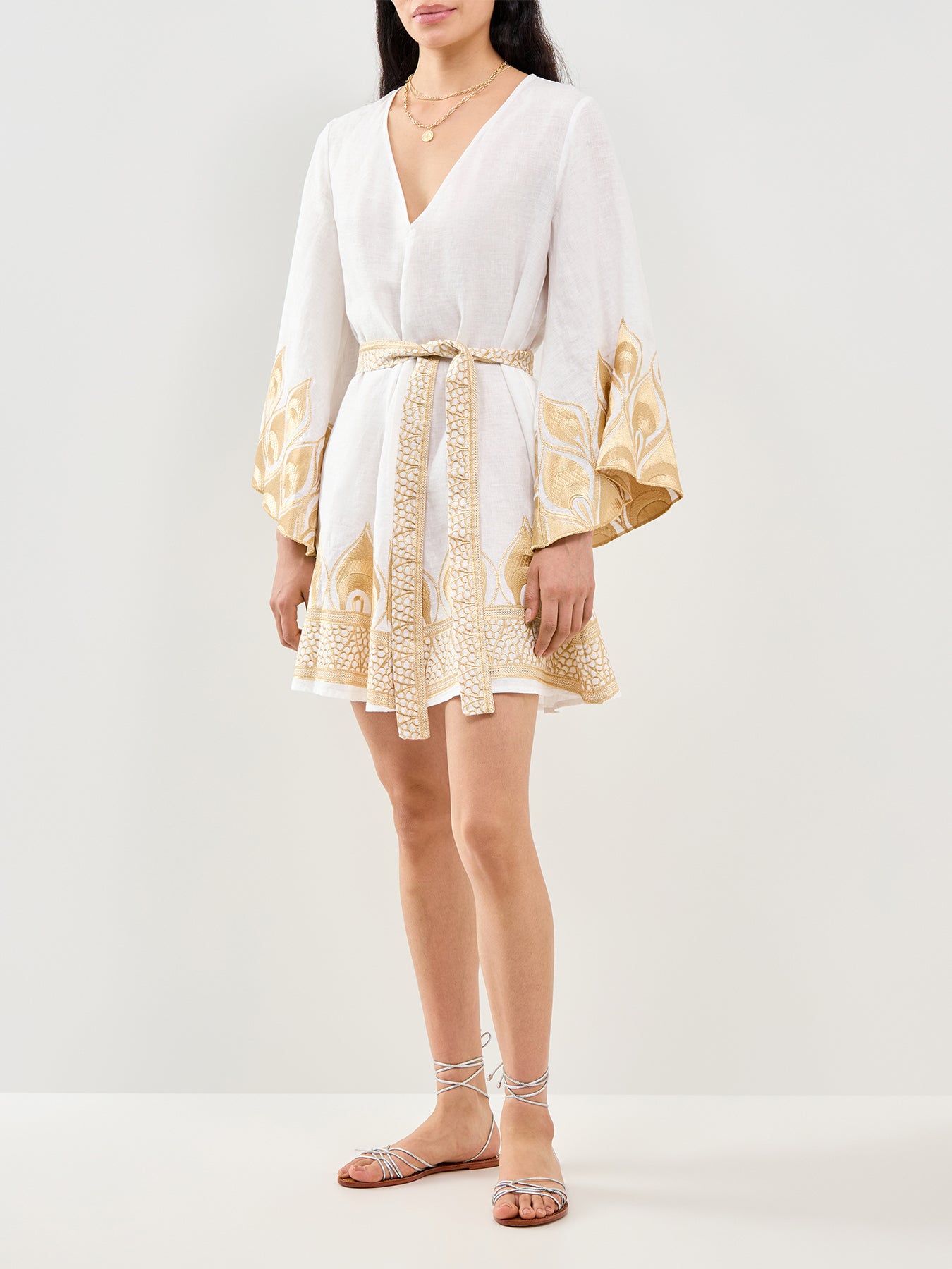 Phoenix Mini Dress White