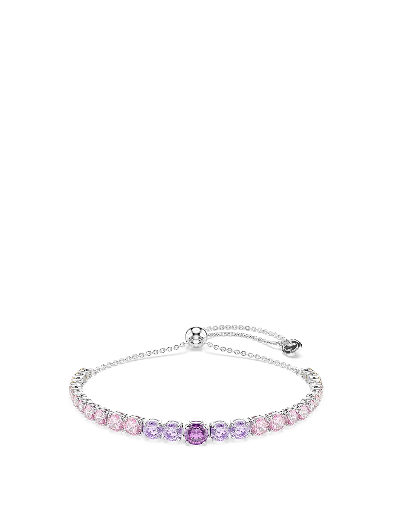 Hyperbola Crystal Bracelet Purple