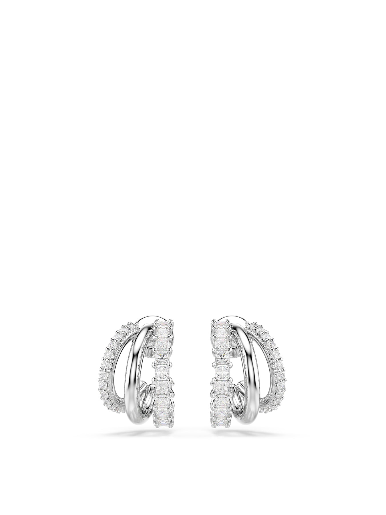 Idyllia Hoop Earrings Silver