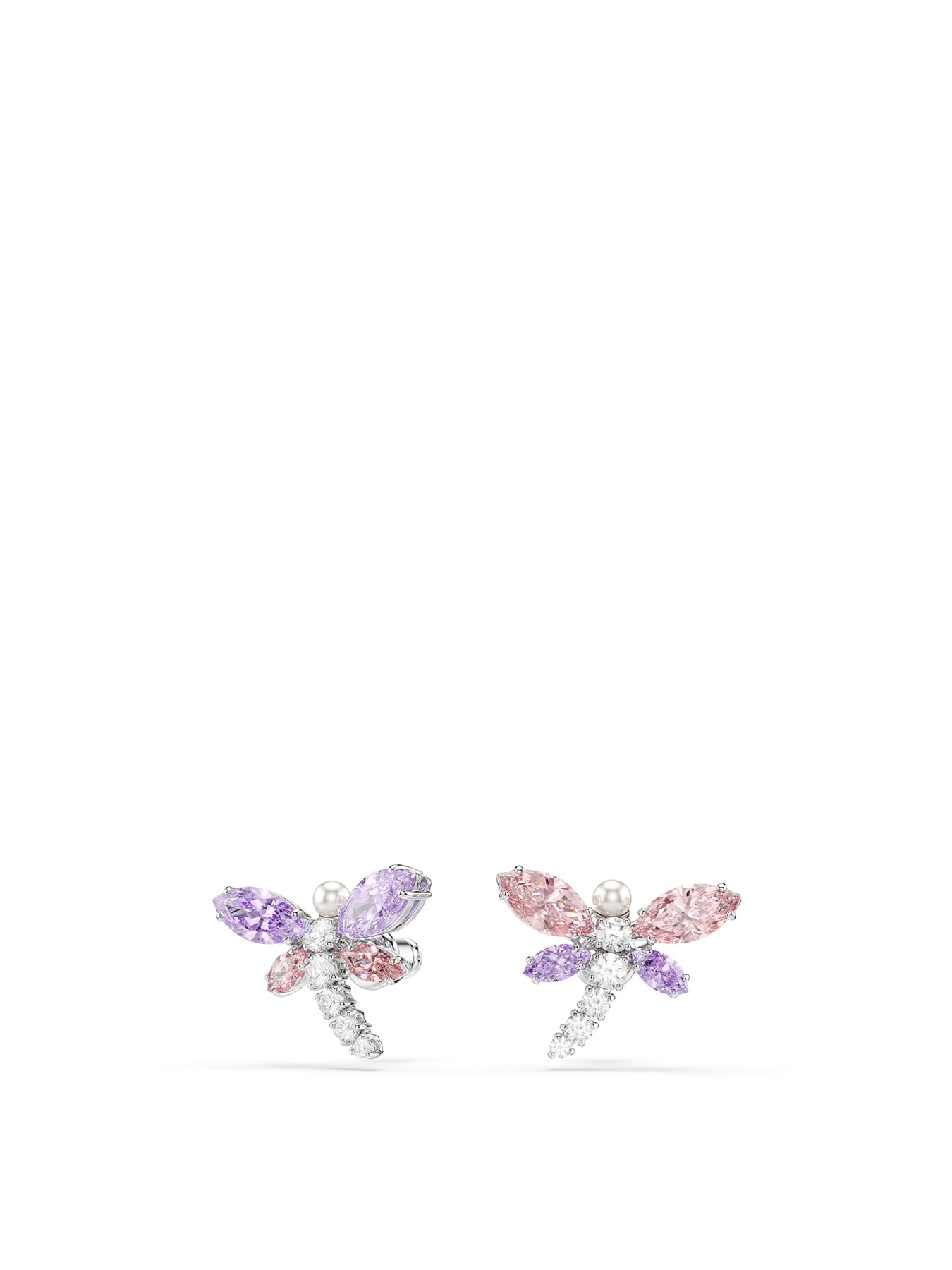 Crystal Ear Jacket Earrings