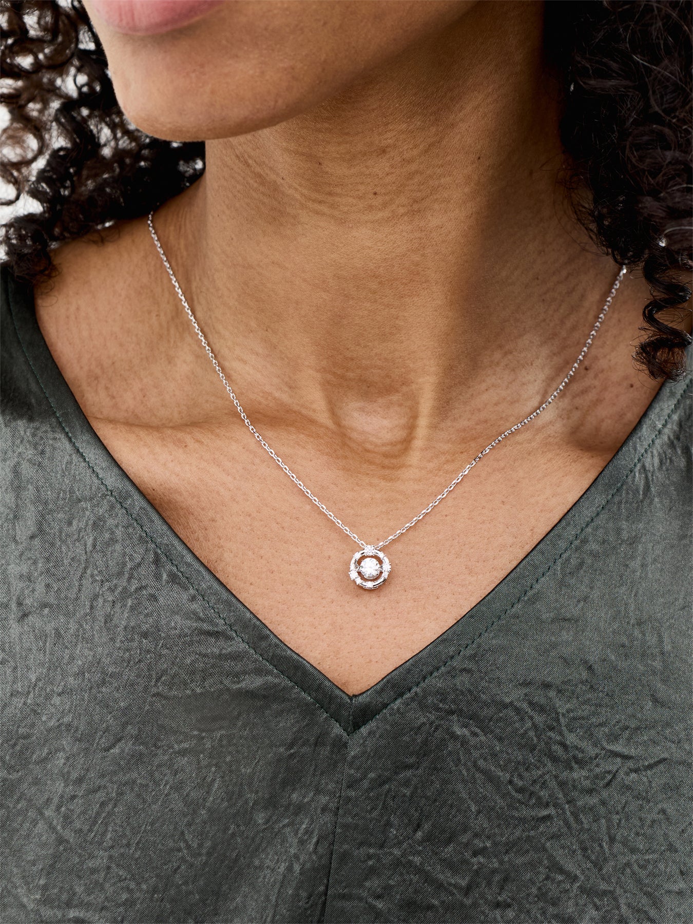 Hyperbola Pendant Silver