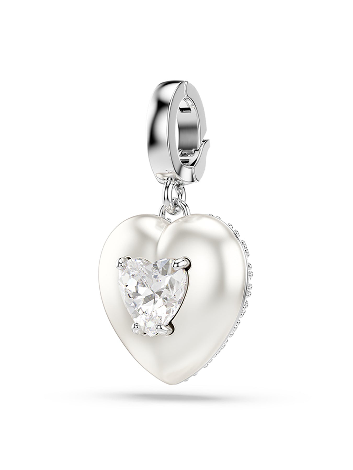 Swarovski x Ariana Grande Idyllia Heart Charm White Rhodium Plated