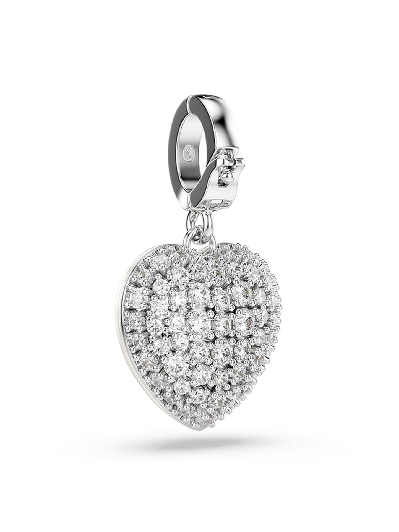 Swarovski x Ariana Grande Idyllia Heart Charm White Rhodium Plated