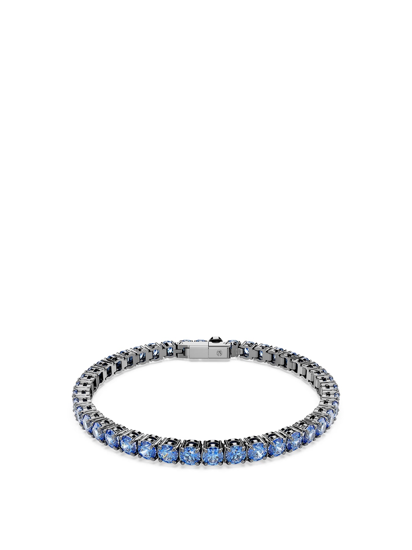 Crystal & Pearl Bracelet Blue