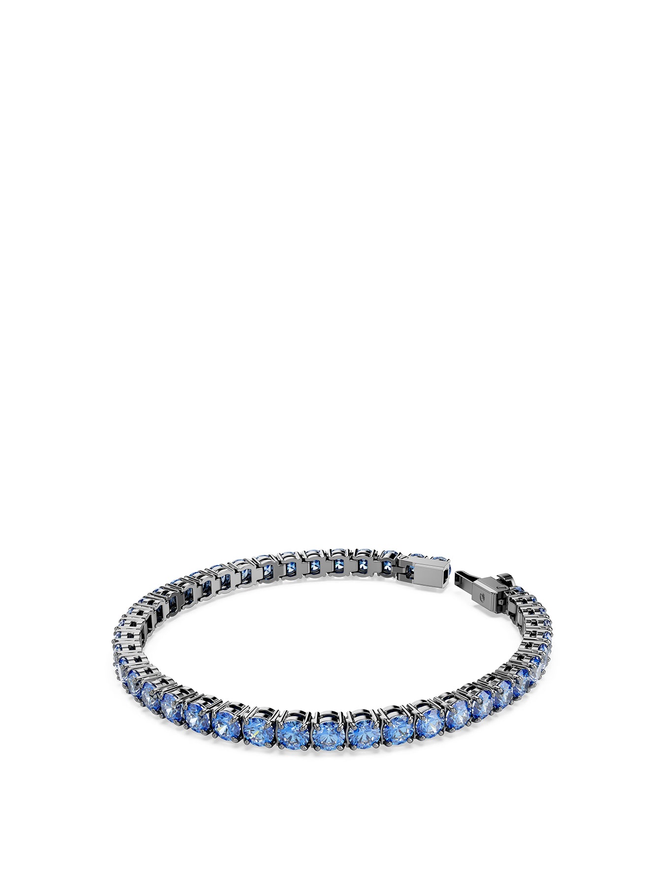Crystal & Pearl Bracelet Blue