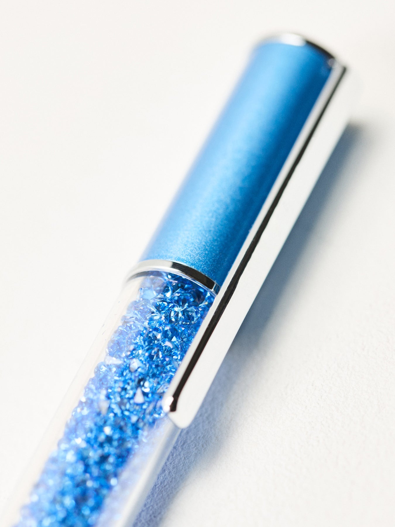 Crystalline Ballpoint Pen Teddy Pink