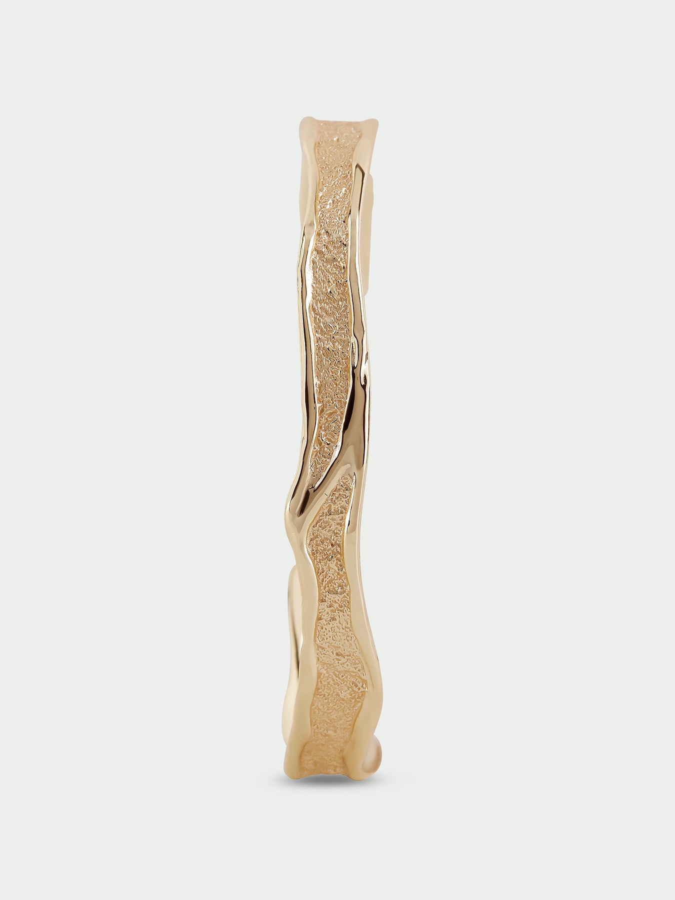 Branch Gold Plated Bangle