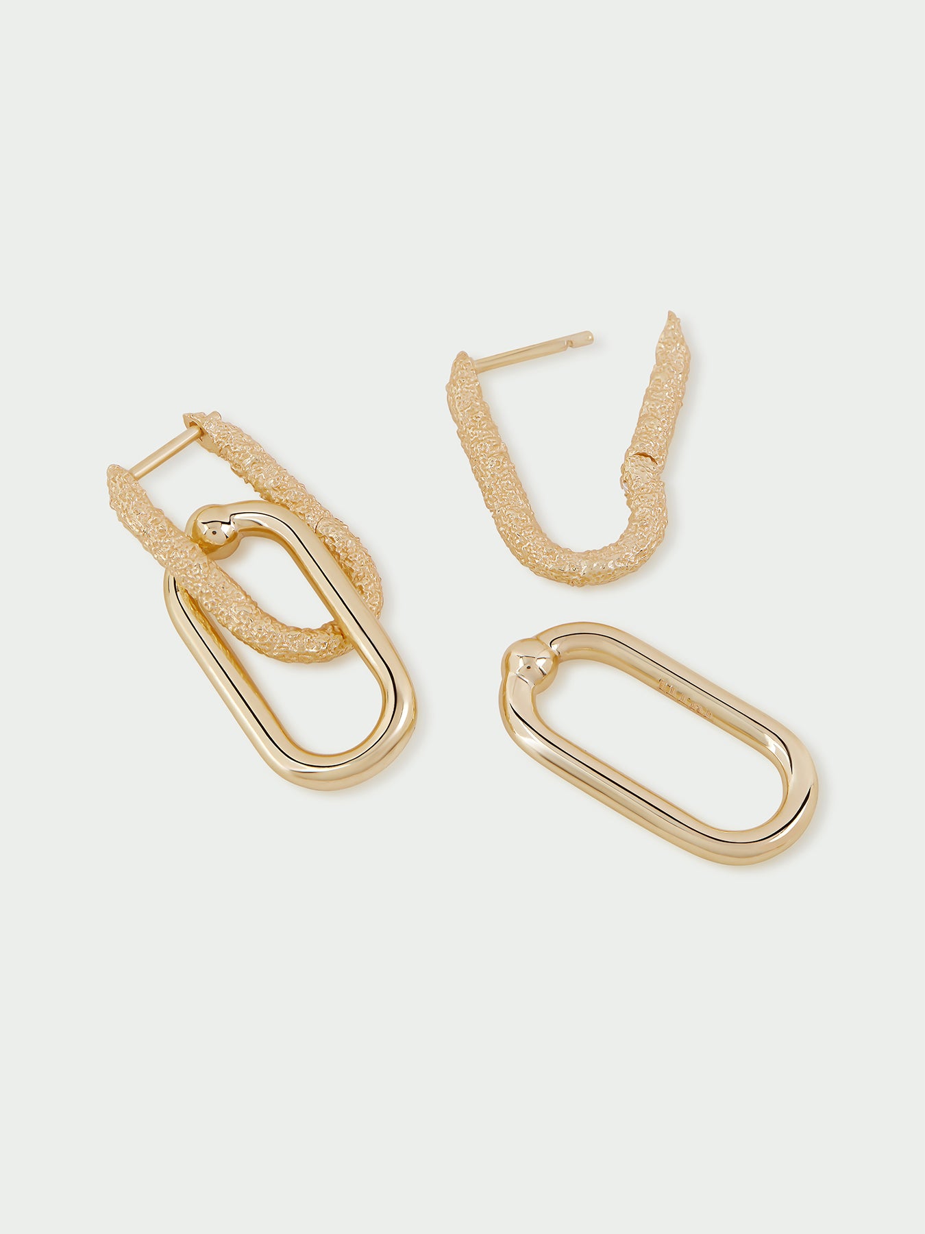 Belong Gold Plated Drop Earrings