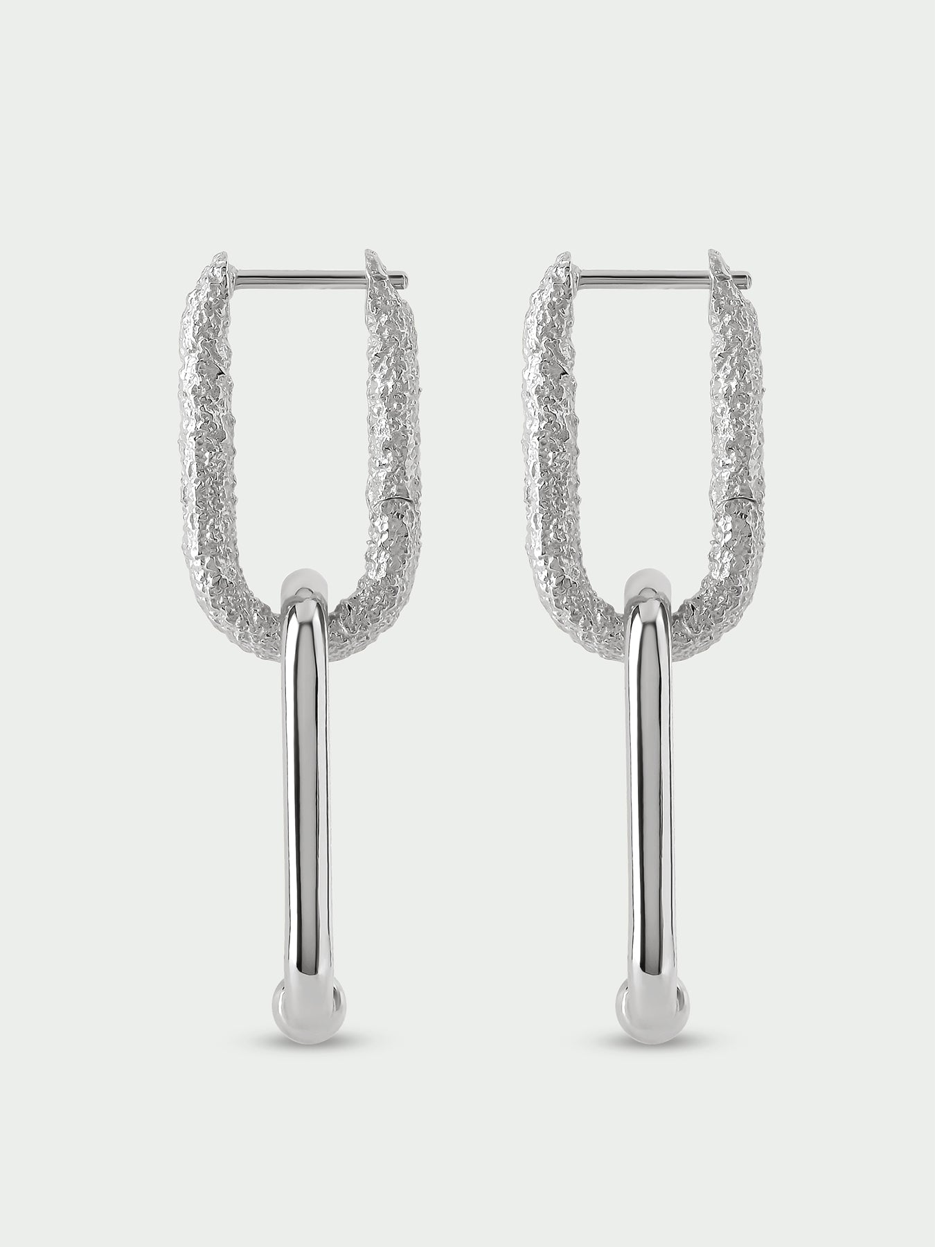 Belong Sterling Silver Plated Drop Earrings