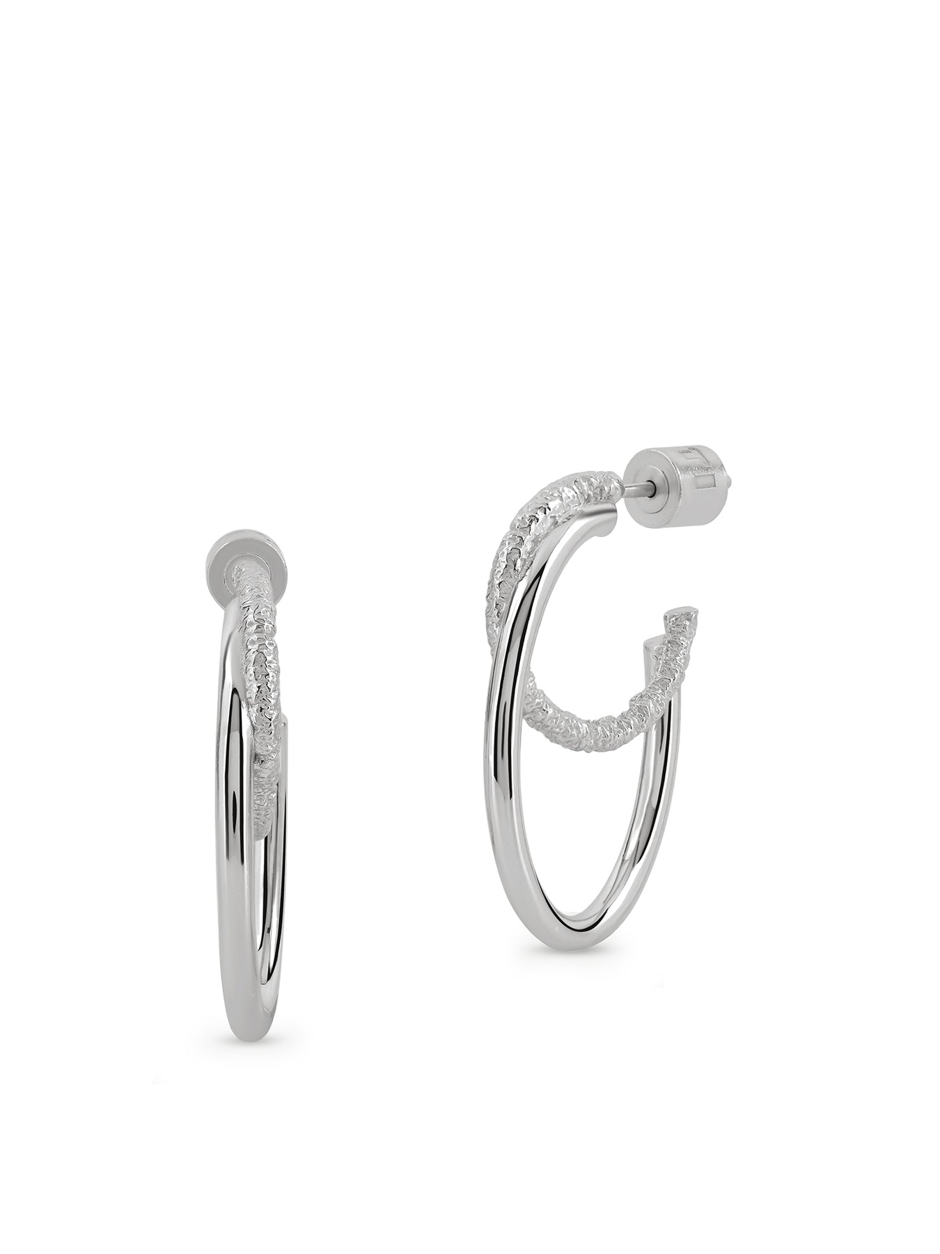 Rhythm Earrings Silver