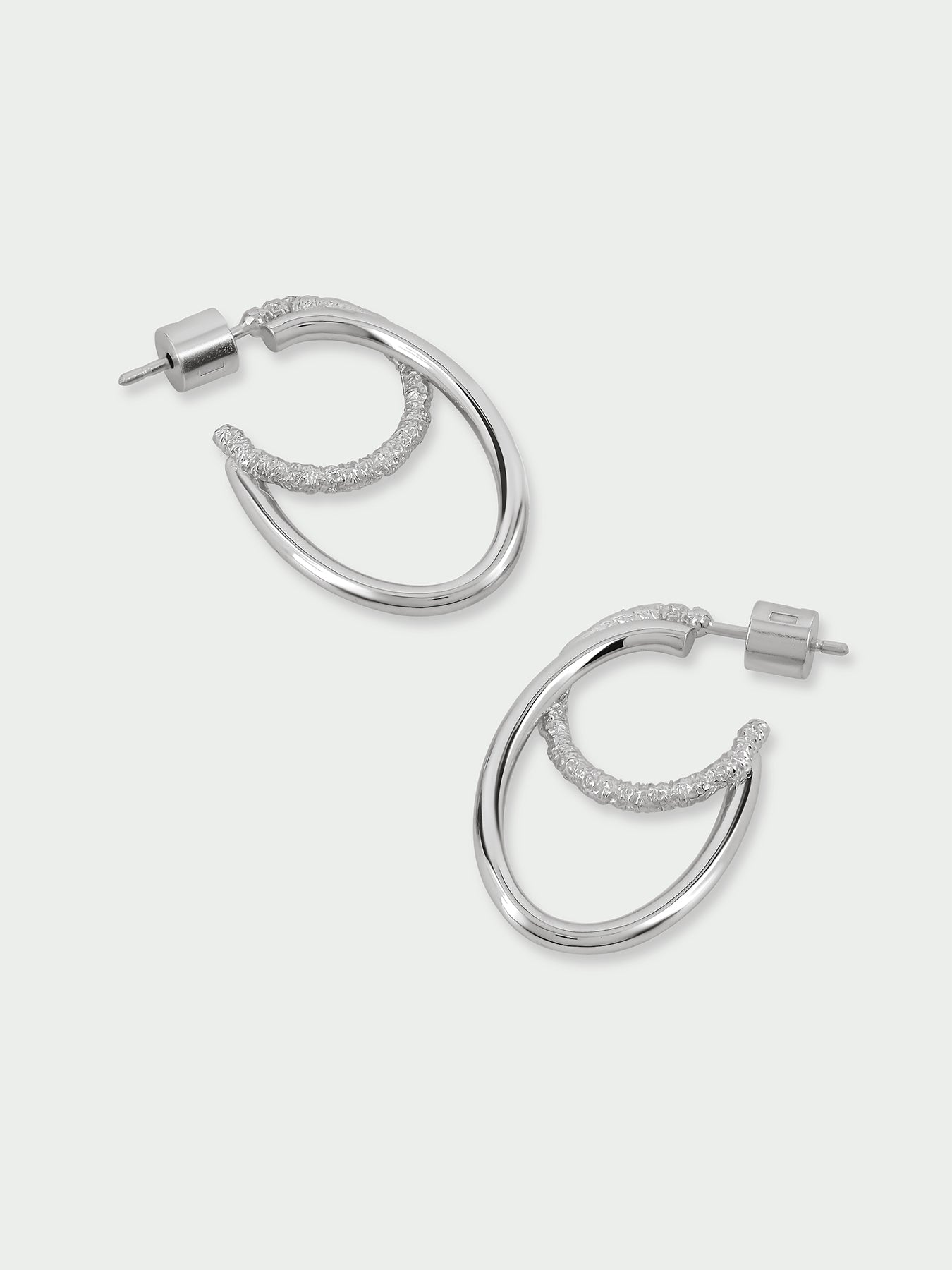 Rhythm Earrings Silver