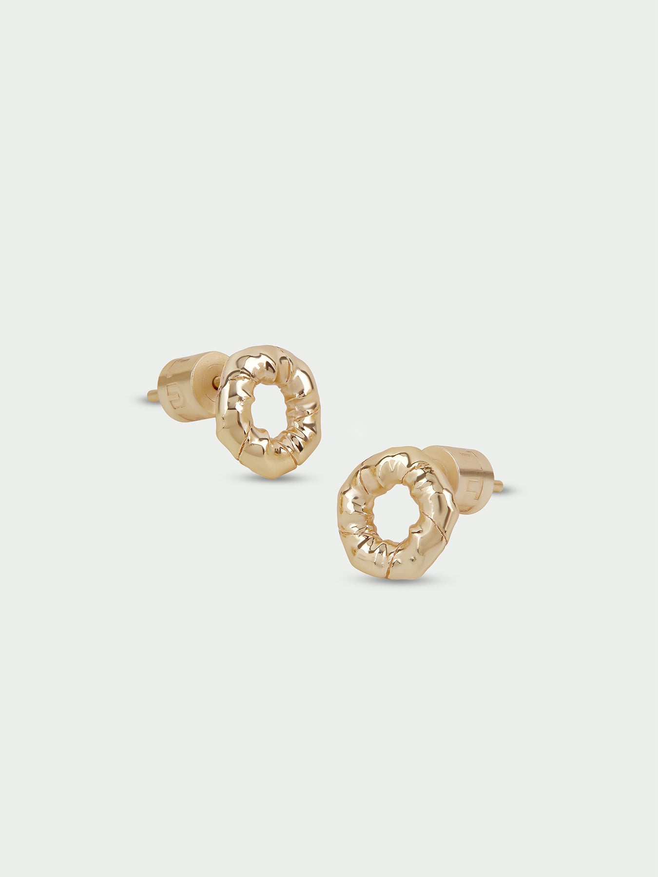 Silence Earrings Gold