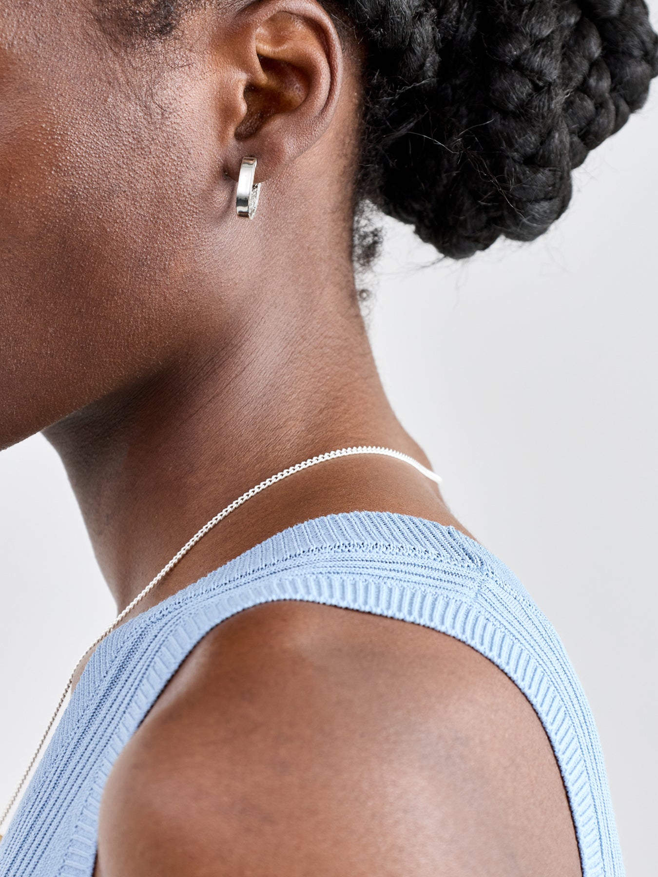 Join Sterling Silver Plated Hoop Earrings