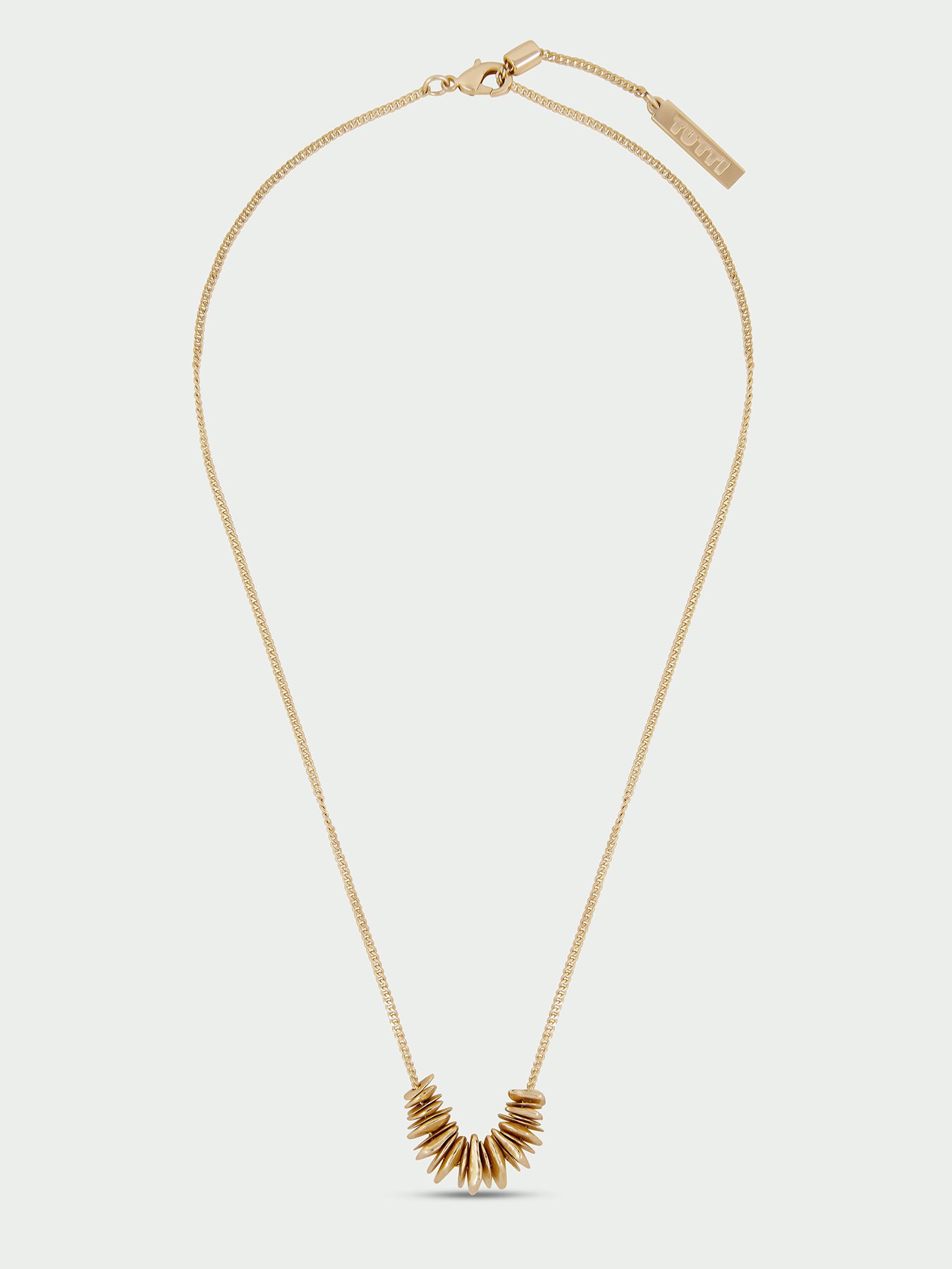 Cairn Gold Plated Pendant Necklace