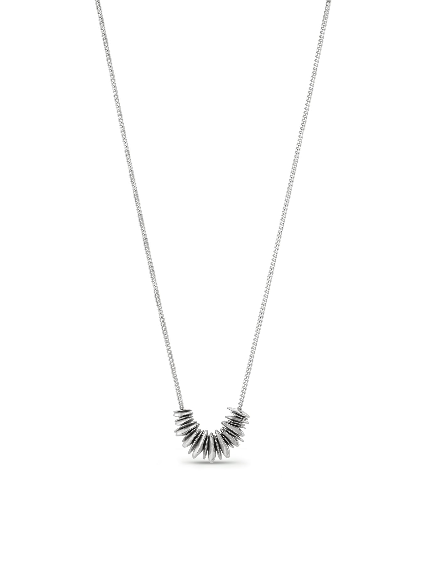 Cairn Sterling Silver Plated Pendant Necklace