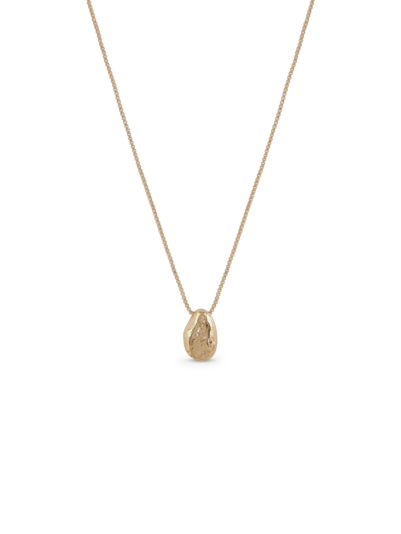 Stone Necklace Gold