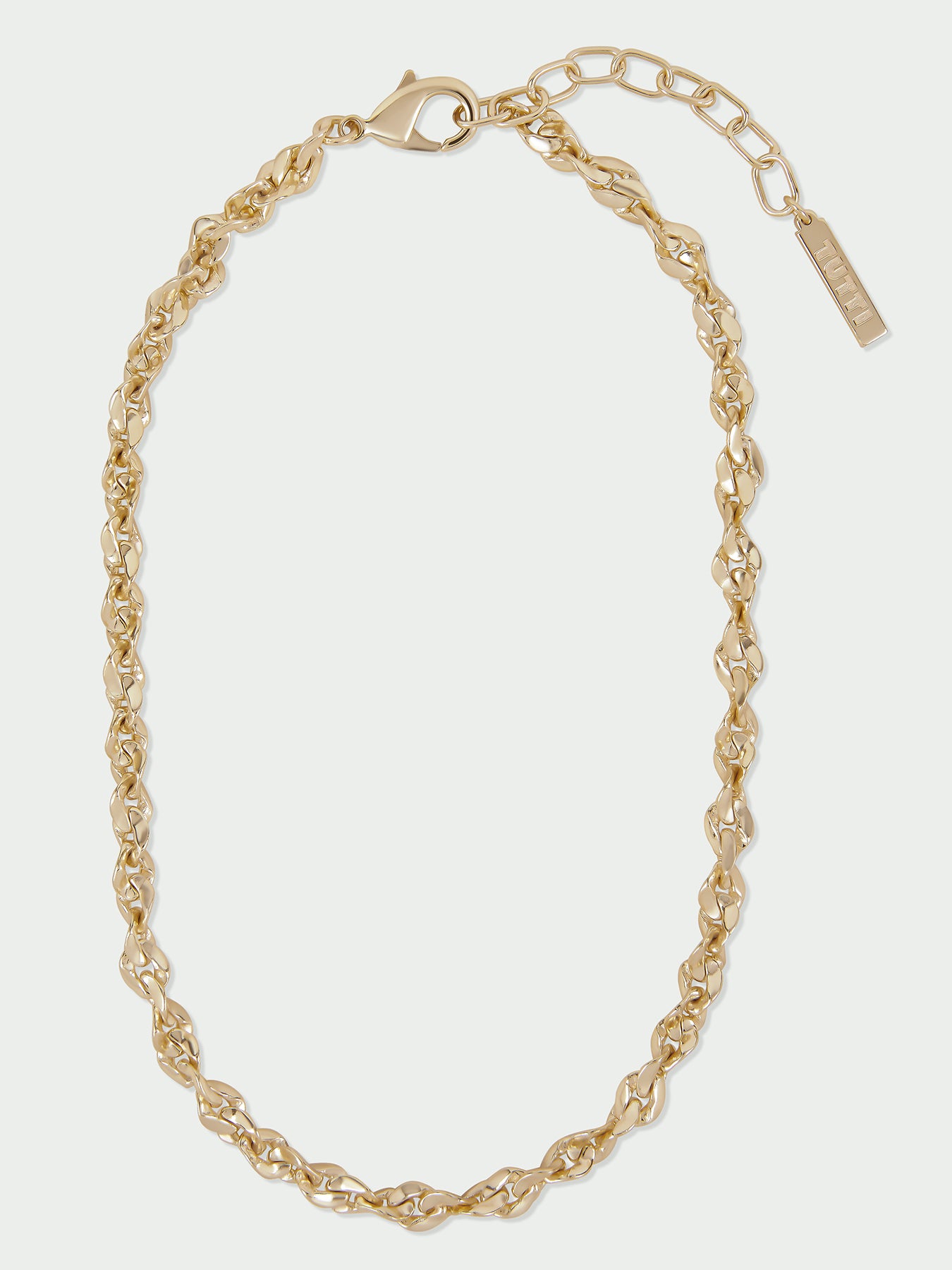 Sculpt Necklace Gold