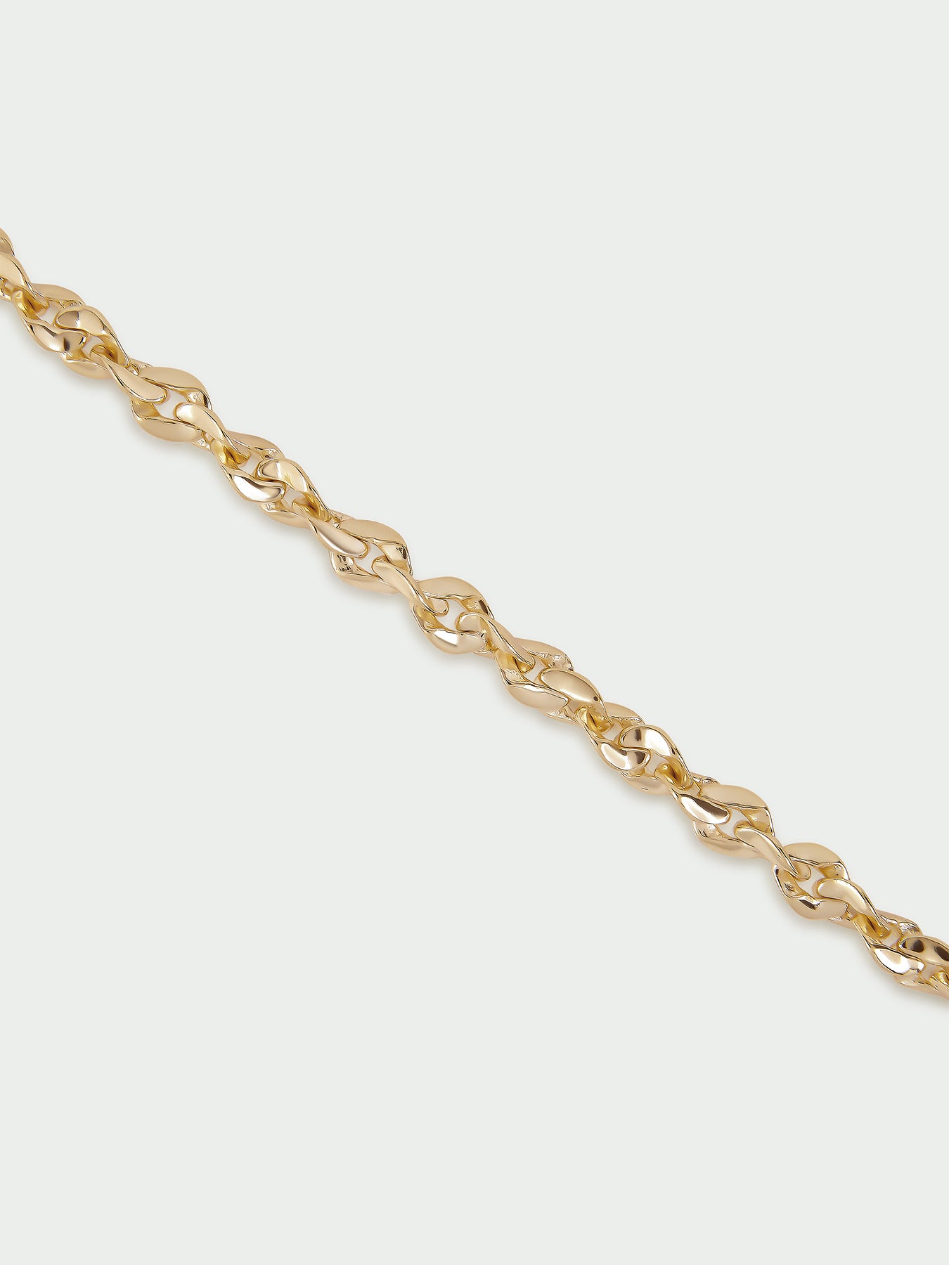 Sculpt Gold Plated Bracelet