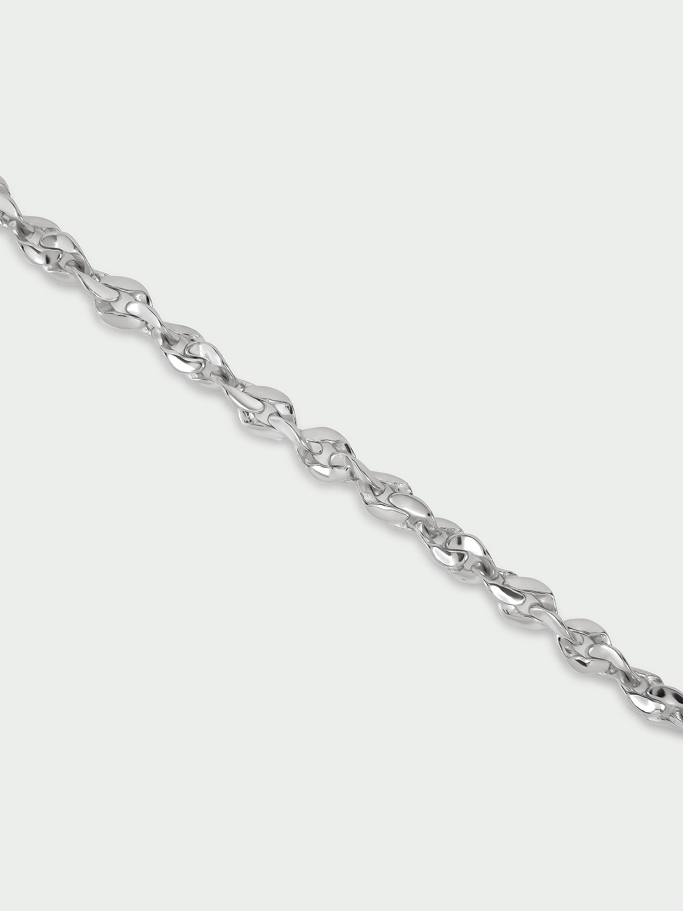 Sculpt Sterling Silver Plated Bracelet